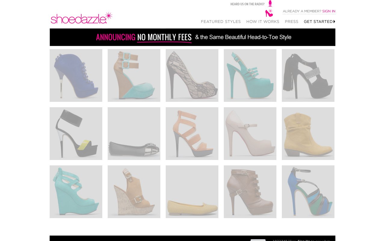 【電子商務實戰講堂 之四】滿足女生隨時換季跟上流行─ShoeDazzle.com